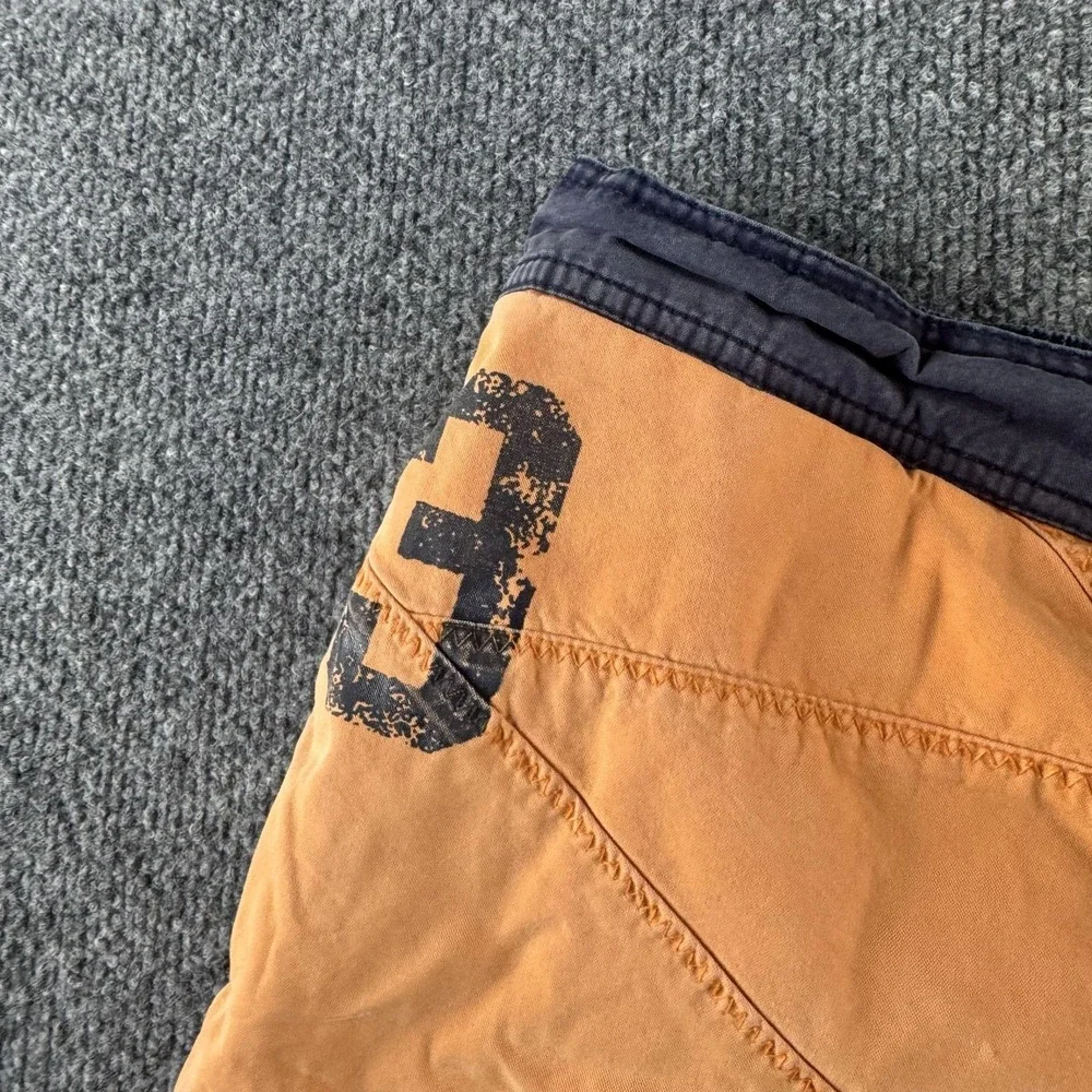Polo Ralph Lauren Swim Shorts Mens 2XL Orange Big Pony Trunks Lined Graphic